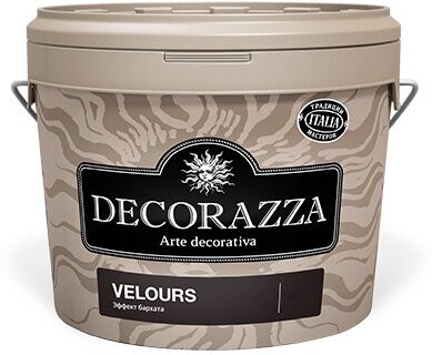 Decorazza Velours / Декораза Велюрс Декоративная штукатурка с эффектом бархата 6кг