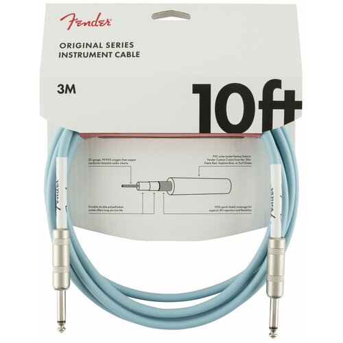Fender 10' Original Series Instrument Cable DBL Инструментальный кабель