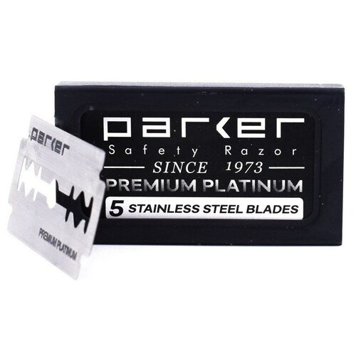 фото Лезвия parker premium platinum 5 шт