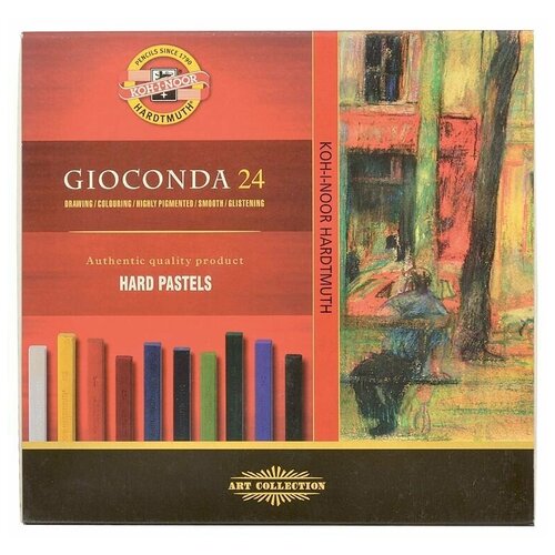 Пастель масляная Gioconda 24цв.