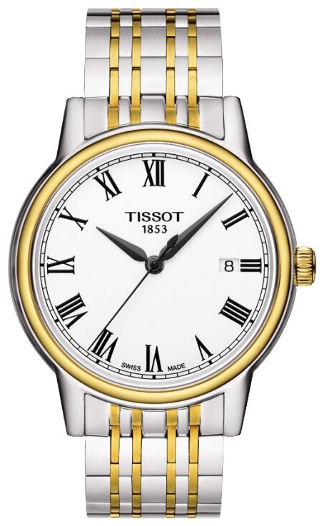Наручные часы TISSOT T-Classic, белый, мультиколор