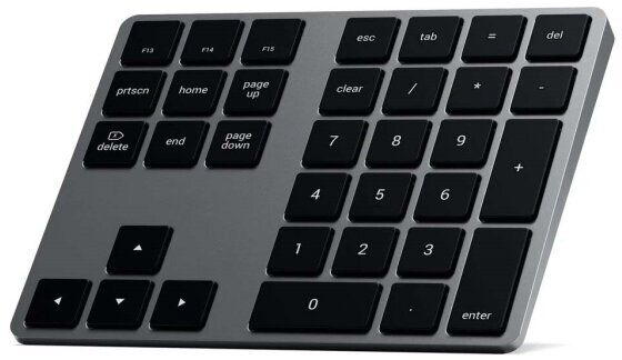 Беспроводная клавиатура Satechi ST-XLABKM (Space Grey) - фото №9