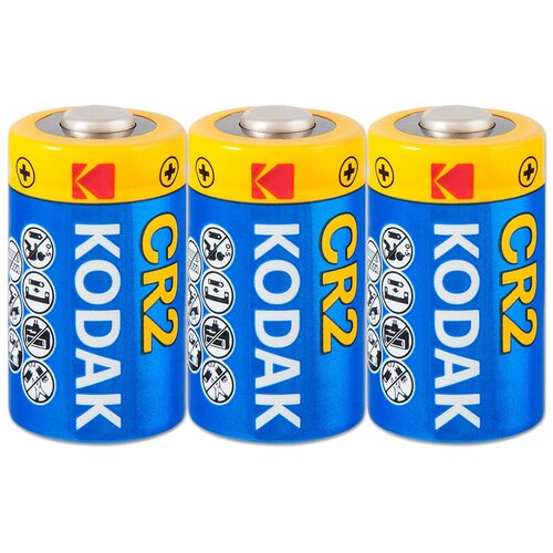 Батарейка CR2 3V Kodak, 3 шт.