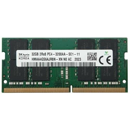 Оперативная память DDR4 Hynix Korea для ноутбука SO-DIMM 32GB/3200 HMAA4GS6CJR8N-XNN0