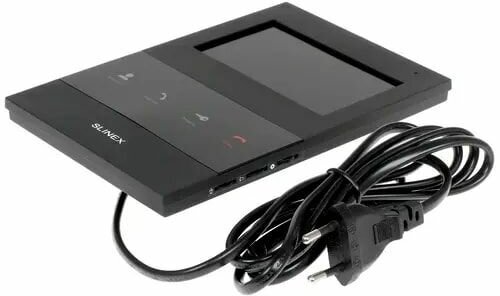 Монитор для домофона/видеодомофона Slinex SQ-04 черный - фотография № 8