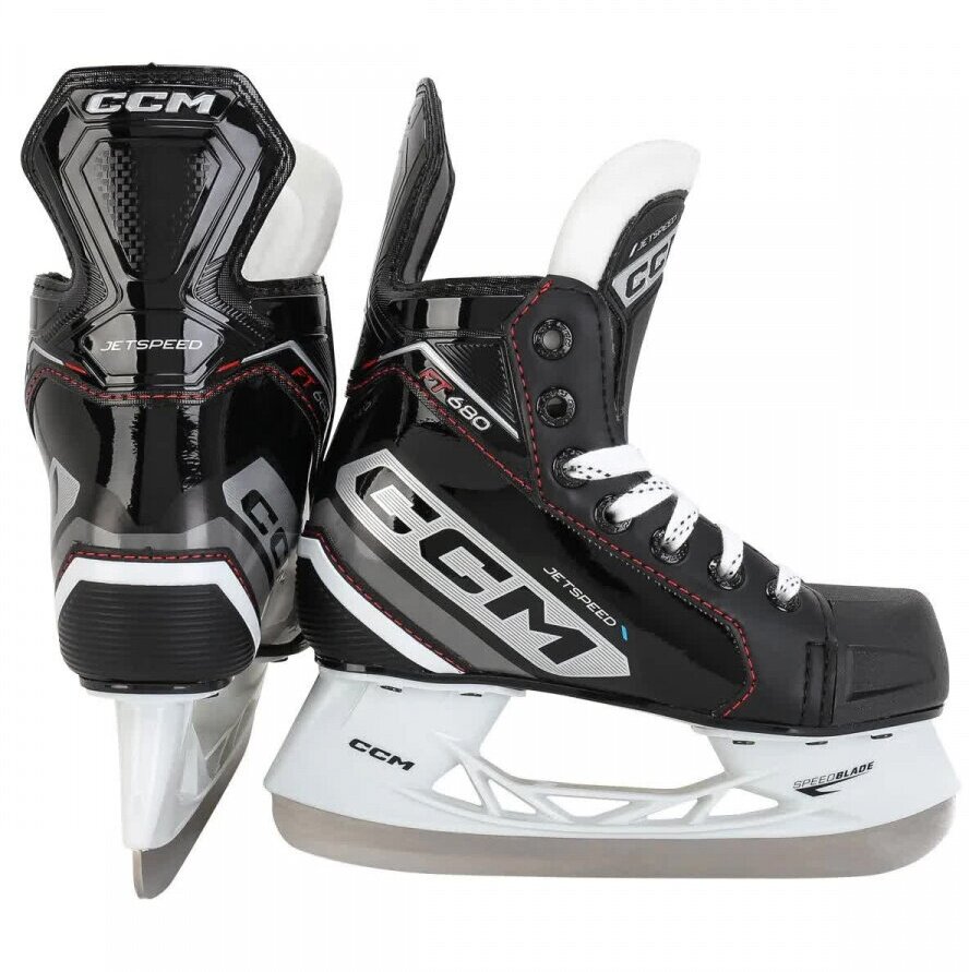 Коньки хоккейные CCM SK Jetspeed FT680 YTH (12.0 REGULAR)