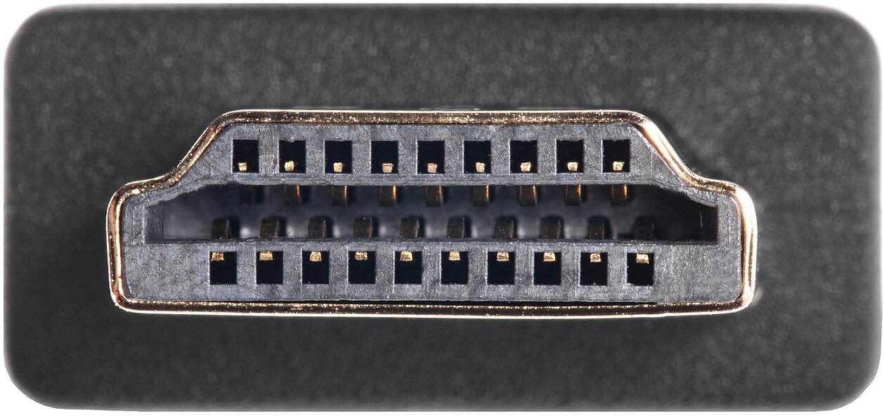 Кабель-переходник сигнальный HDMI-VGA 1.8m CG596-1.8M Vcom - фото №10