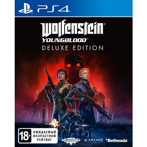 Игра Wolfenstein: Youngblood. Deluxe Edition (PlayStation 4, Русская версия) игра minecraft legends deluxe edition [switch русская версия]