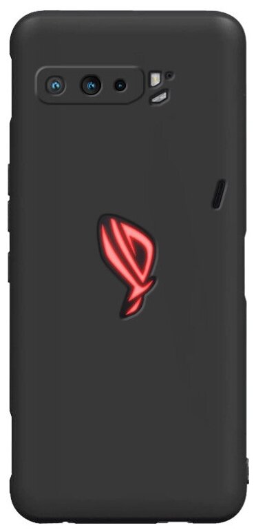 Чехол панель-накладка MyPads для Asus ROG Phone III 3 (ZS661KS) ультра-тонкая полимерная из мягкого качественного силикона черная