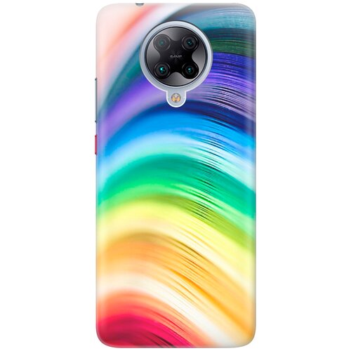 фото Re:pa накладка transparent для xiaomi poco f2 pro / redmi k30 pro с принтом "разноцветные нити"