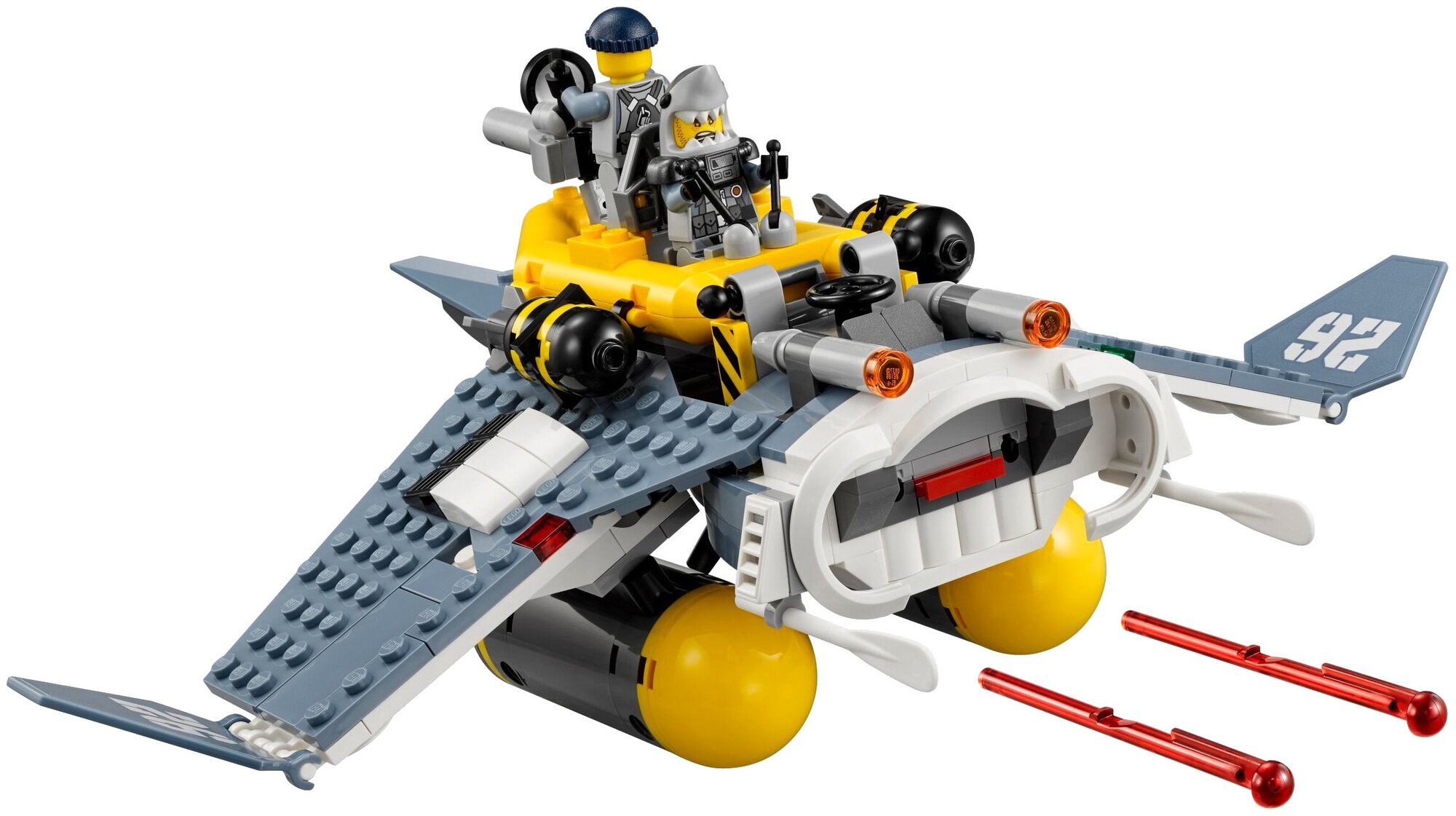 LEGO NINJAGO Бомбардировщик Морской дьявол - фото №9
