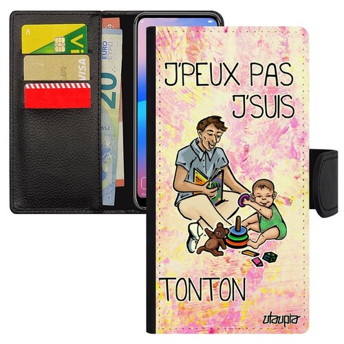 фото Чехол книжка на мобильный galaxy s8, "не могу - стал дядей!" семья юмор utaupia