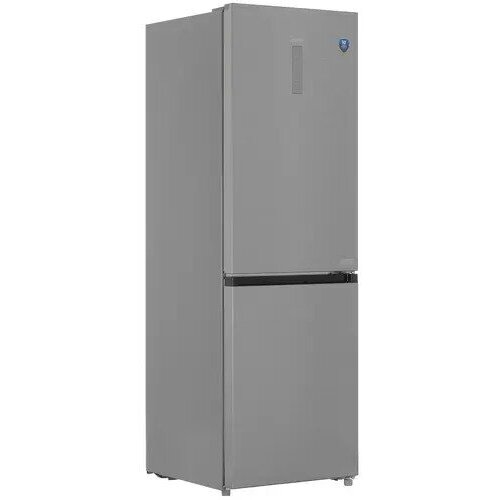 Холодильник Midea MDRB470MGF46O 2-хкамерн серебристый двухкамерный 4129800₽