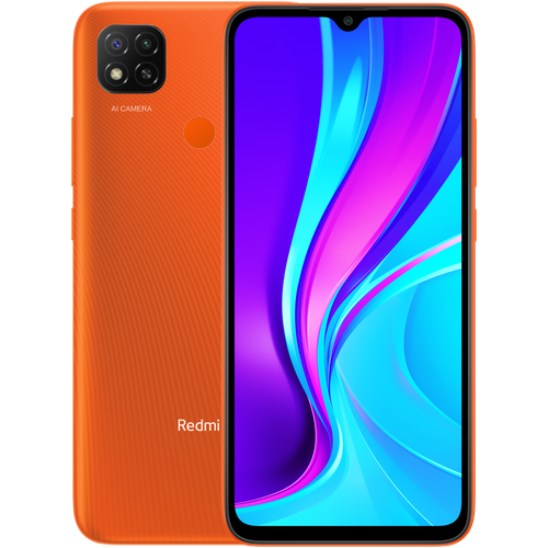 Смартфон Xiaomi Redmi 9C 4/128 ГБ Global, Dual nano SIM, оранжевый