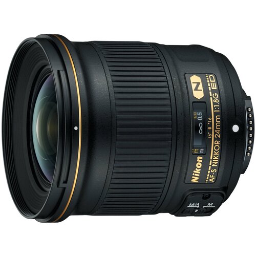 Объектив Nikon 24mm f/1.8G ED AF-S Nikkor, черный