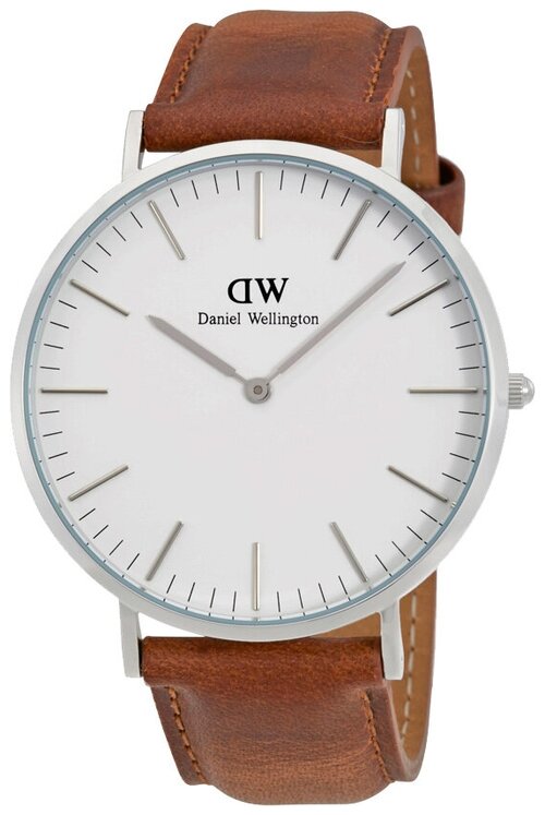 Наручные часы Daniel Wellington Classic, белый, коричневый