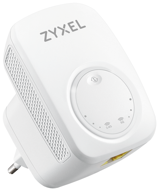 Повторитель беспроводного сигнала Zyxel WRE6505V2 (WRE6505V2-EU0101F) AC750 Wi-Fi белый