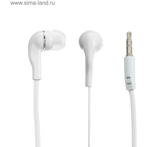 Наушники A4 SBE-012K вакуумные 95 дБ 16 Ом 35 мм 1 м белые 51900₽