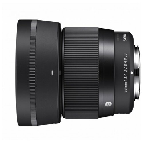Объектив Sigma AF 56mm f/1.4 DC DN Contemporary Canon EF-M, черный объектив sigma af 56mm f 1 4 dc dn contemporary canon ef m