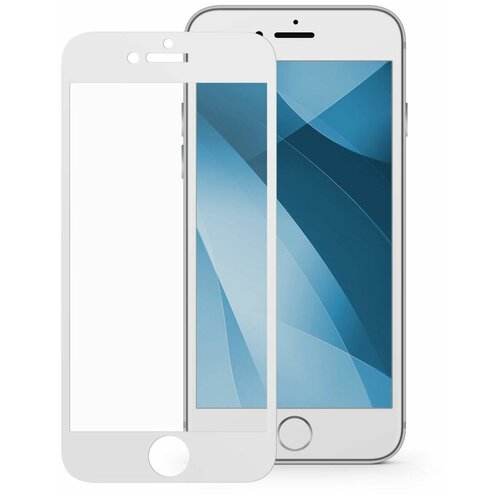 Защитное стекло Mobius 3D Full Cover Premium Tempered Glass для Apple iPhone 7/8 белый