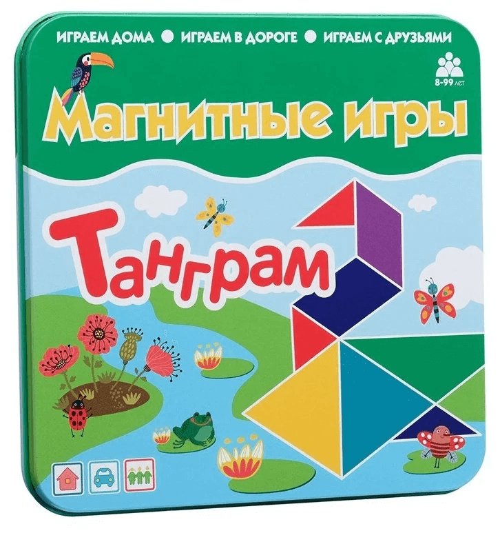 Магнитная игра бумбарам IM-1014 Танграм