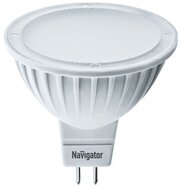 Лампа светодиодная Navigator 94127, GU5.3, MR16, 3 Вт, 4000 К