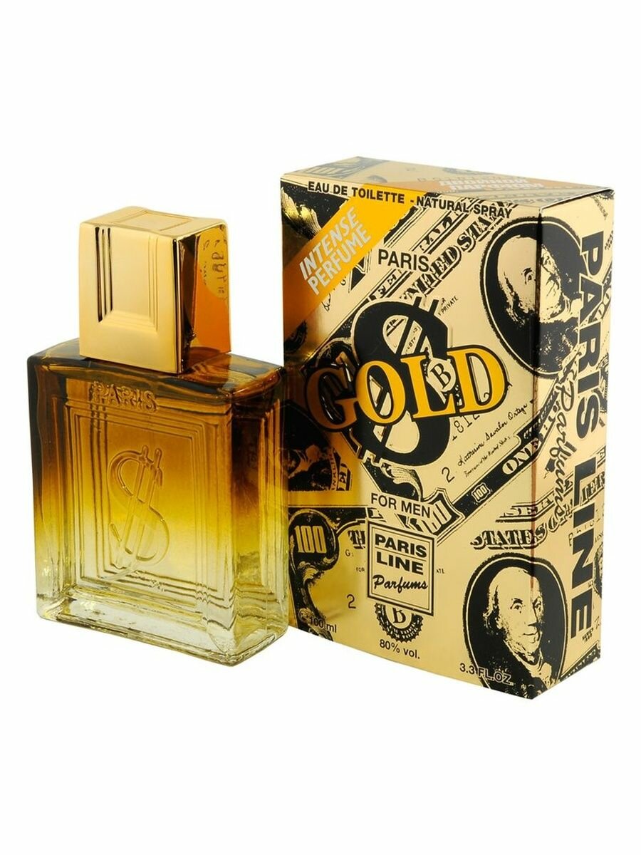 Paris Line Dollar Gold туалетная вода 100 ml