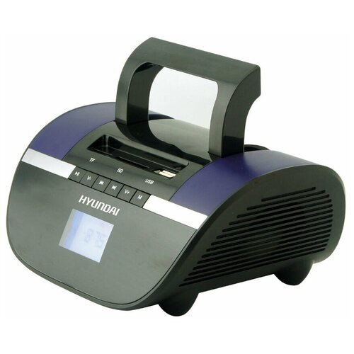 Аудиомагнитола Hyundai H-PAS220 черныйсиний 6ВтMP3FMdigUSBSD 337000₽