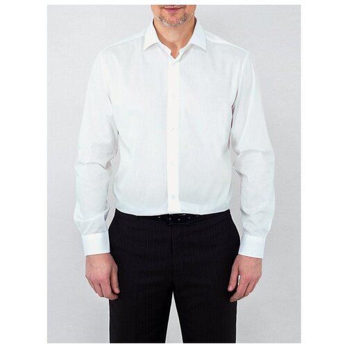 фото Рубашка мужская длинный рукав greg 510/199/alt/zv_gb, приталенный силуэт / slim fit, цвет бежевый, рост 164-172, размер ворота 44