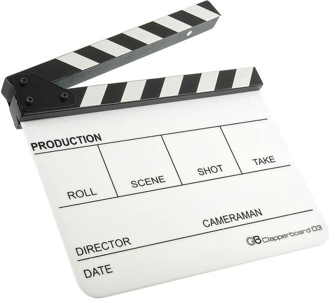 Кинохлопушка GreenBean Clapperboard 03 27191