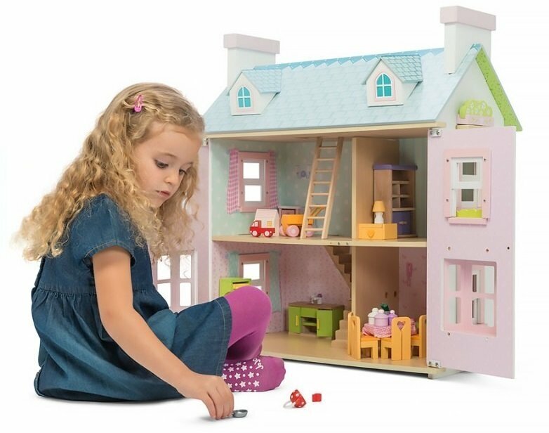 Кукольный домик Le Toy Van Большое поместье мэйберри с комнатами 69 см - фото №14