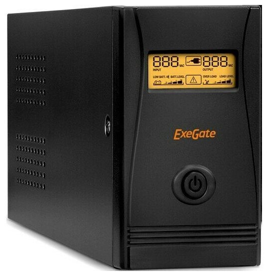 ИБП ExeGate SpecialPro Smart LLB-600 LCD (EURO, RJ, USB) (EP285580RUS)