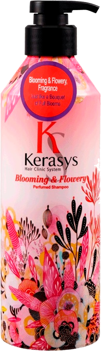 KERASYS Шампунь для волос КераСис флер, 600 мл, Kerasys