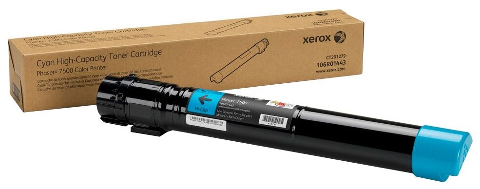 Картридж XEROX Phaser 7500 106R01443 голубой (17.8К)