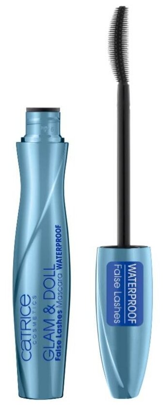 CATRICE Тушь для ресниц Glam & Doll False Lashes Mascara Waterproof, черный