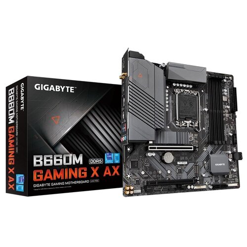Материнская плата GIGABYTE B660M GAMING X DDR5 , LGA 1700, Intel B660, mATX, Ret
