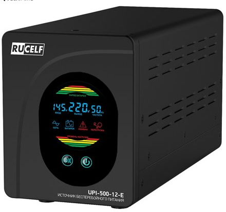 Источник бесперебойного питания RUCELF UPI-500-12-E