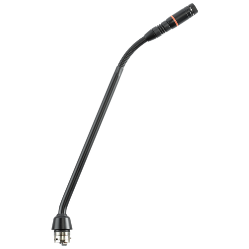 SHURE MX410RLP/C Микрофон на гусиной шее кардиоидный, 25,4 см, без предусилителя, одноцветный индикатор наверху, 50-17000 Гц, 18