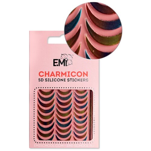 E.Mi, 3D-стикеры №101 Лунулы Charmicon 3D Silicone Stickers