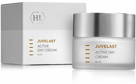 Holy Land JUVELAST ACTIVE DAY CREAM Активный увлажняющий крем с пептидами и церамидами для улучшения текстуры кожи, предотвращения появления возрастных изменений 50 мл