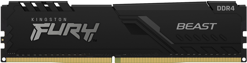 Оперативная память Kingston Fury BEAST 1x4 ГБ DDR4 (KF432C16BB/4)