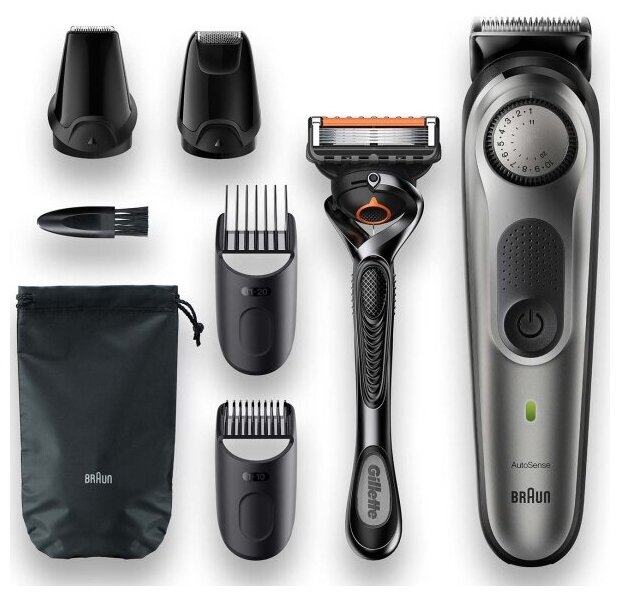 Электробритва Braun Beard Trimmer BT7320, серый BT7320