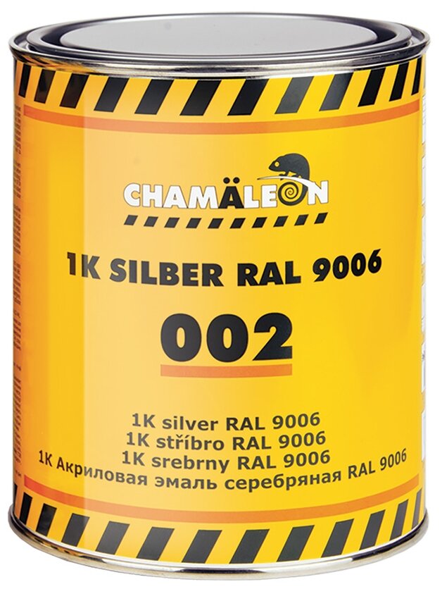 CHAMALEON 50020 1К Эмаль акриловая серебряная RAL 9006 1л