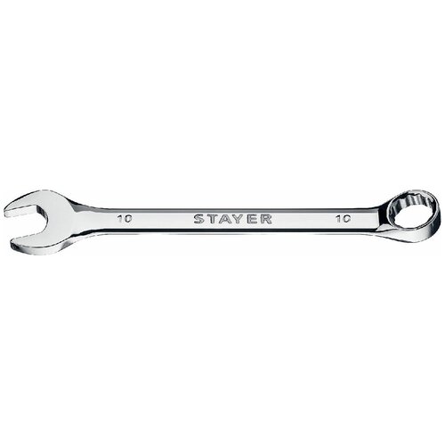 Ключ гаечный комбинированный, STAYER, PROFESSIONAL, 27081-10 ключ комбинированный stayer 27081 13 z01 13 мм