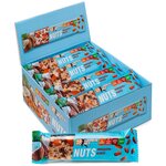 ProteinRex Протеиновые батончики без сахара NUTS Vegan, 12 шт х 40 г - изображение