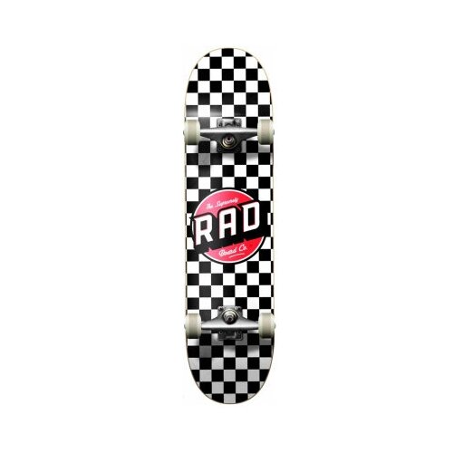 фото Скейтборд rad checkers dude crew complete 8" ss21