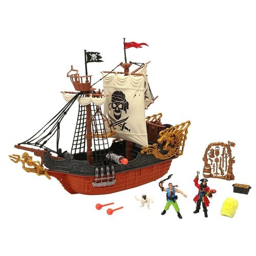 Купить 505219 Игровой набор: Пиратский корабль, Chap Mei, пластик