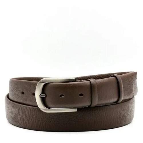 фото Мужской брючный кожаный ремень doublecity rc35-42-01 т.коричневый (103933)