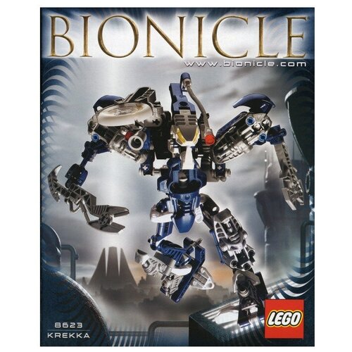 Конструктор LEGO Bionicle 8623 Крекка, 214 дет.