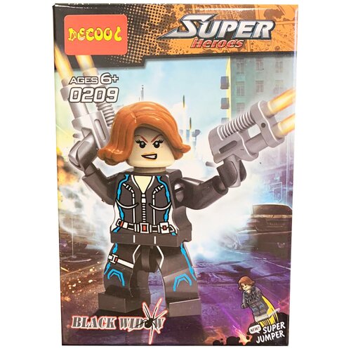 Конструктор Jisi bricks (Decool) Super Heroes 0209 Black Widow